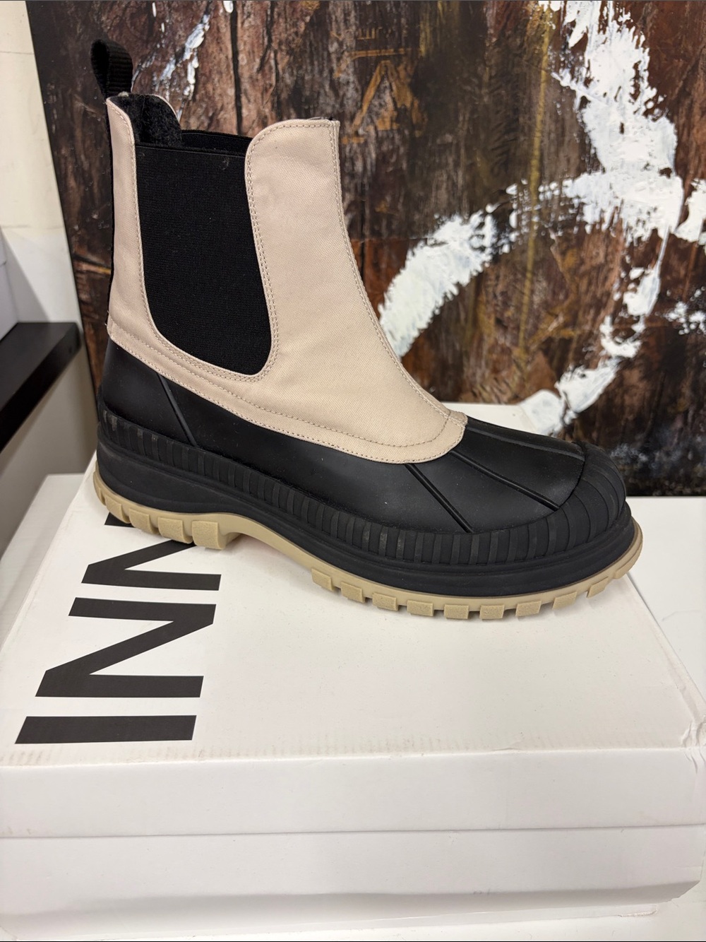 Ganni Women’s Outdoor Chelsea Boot Size 40